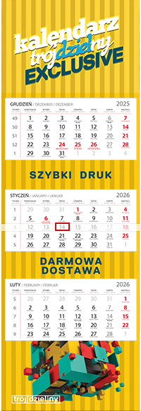 Trójdzielny exclusive